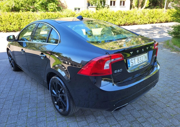 Volvo S60 cena 52900 przebieg: 100000, rok produkcji 2015 z Świętochłowice małe 154